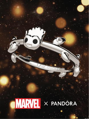 PRSTENE PANDORA X MARVEL