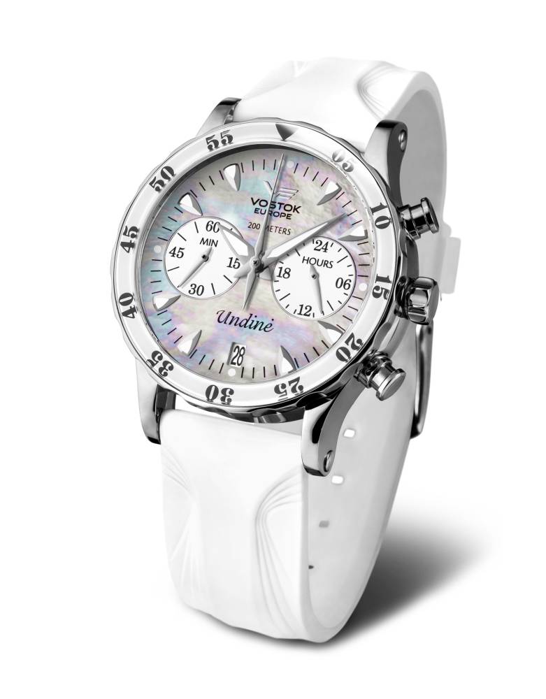 Undine-VK64-515A671-with-white-silicon-strap-with-white-Background